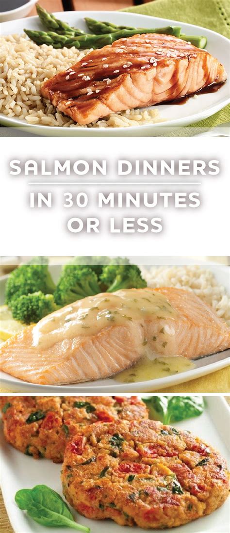 quick salmon dinner recipes   ready   minutes