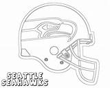 Seahawks Helmet Coloring Seattle Pages Choose Board Football sketch template