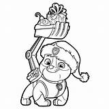 Patrol Paw Canina Colorear Patrulla Rubble Navidad Kleurplaat Kleurplaten Ausmalen Kerstkadootjes Leuk Voor Zum Nick Leukvoorkids Vezi Ryder sketch template
