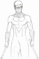 Nightwing Kolorowanki Printable Dick Grayson Robin Bestcoloringpagesforkids Dzieci Dla Drawings Comicvine sketch template