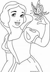 Princess Disney Coloring Pages Print sketch template