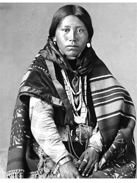 A Native American Woman 1880s Native American Women