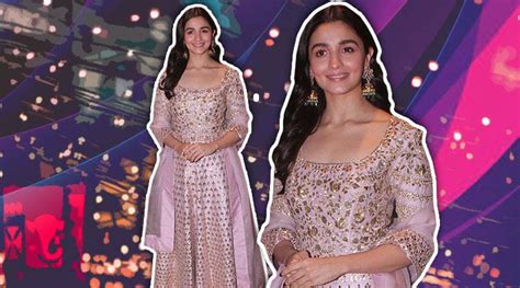 Alia Bhatt Keeps Her Ethnic Game On Point In A Gorgeous Lilac Ensemble