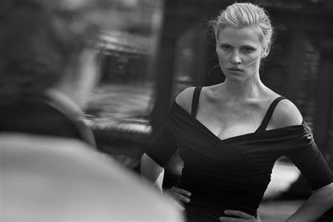 Lara Stone Gets Cinematic For Vogue Netherlands Fashion