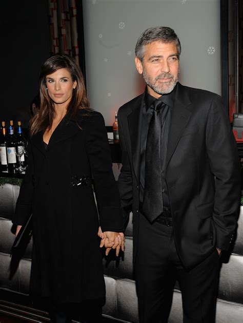 photos of george clooney and elisabetta canalis at the