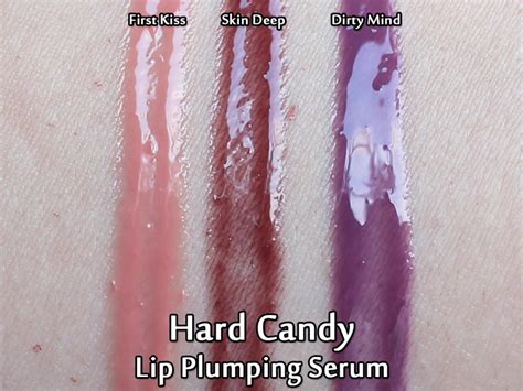 Hard Candy Plumping Serum Volumizing Lip Gloss Review And Swatches