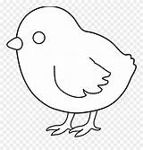 Chick Baby Outline Drawing Cute Coloring Pages Egg Clipartmag Clipart sketch template