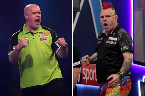 michael van gerwen  peter wright world darts championship  final preview mvg