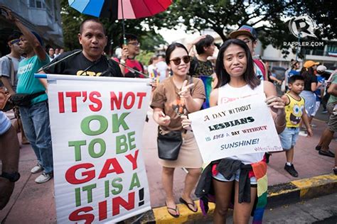 christian groups show support by marching with lgbtq