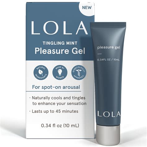 Lola Pleasure Gel For Heightened Arousal Silicone Based Lubricant For