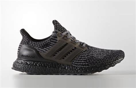 adidas ultra boost  black dark grey sneakerbb releases