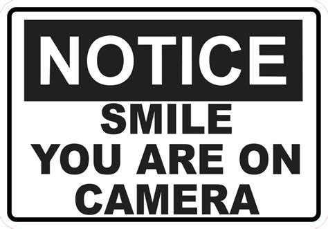 notice smile    camera sign camera fun  style
