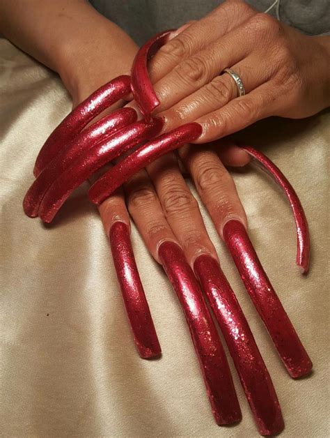 pin by chiquitha cornelius on nails curved nails long black nails