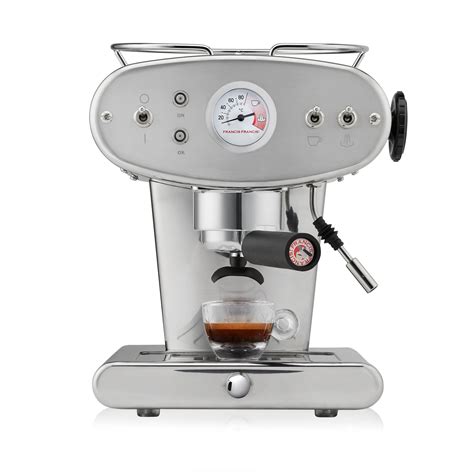 maquina de cafe espresso molido  inox illy shop