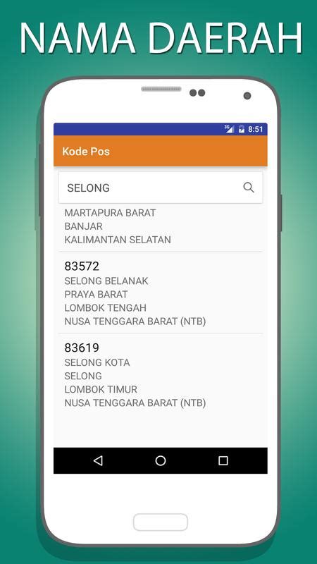 kode pos indonesia  android apk