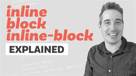 block inline  inline block explained css tutorial