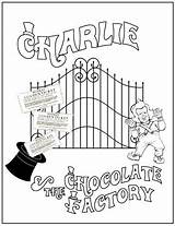 Chocolate Factory Wonka Charlie Willy Coloring Book Study Pages Unit Loompa Roald Dahl Oompa Sheet Party Gates Activities Homeschool Arts sketch template