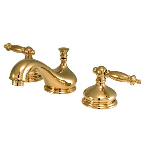 Kingston Brass Ks1162tl 8 Inch Widespread Lavatory Faucet Polished