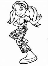 Polly Pocket Dansen Coloring Pages Kleurplaat Cartoon Nl sketch template
