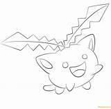 Coloring Hoppip Pokemon Pages Online Drawing Color Coloringpagesonly sketch template