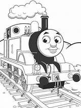 Coloring Thomas Pages Kids Train Comments sketch template
