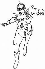 Goldorak Goldrake Actarus Coloriages Superheroes sketch template