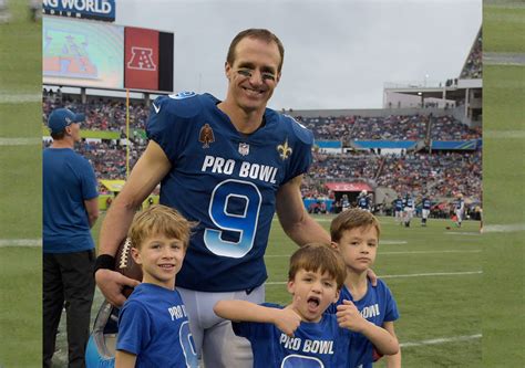 see drew brees and his sons mic d up for the pro bowl