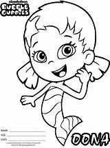 Bubble Guppies Coloring Pages Printable Oona Birthday Book Party Colouring Choose Board Getdrawings Getcolorings Disney Colors sketch template