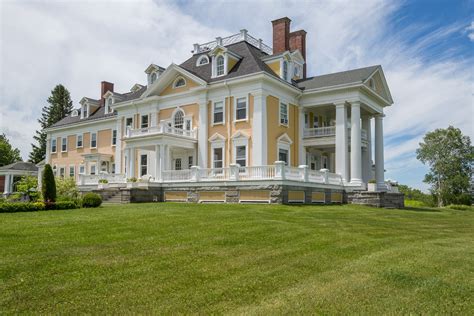 stately colonial style mansion  burke vermont    market