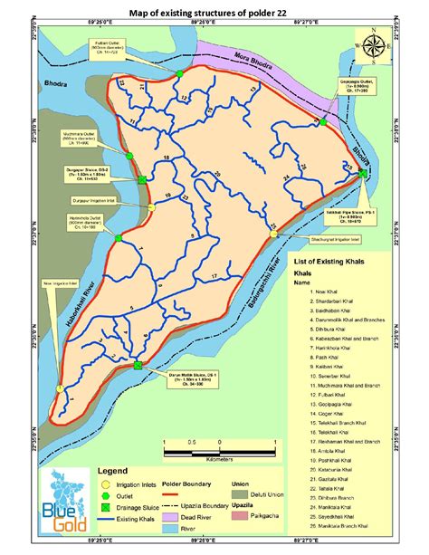 maps structures blue gold program