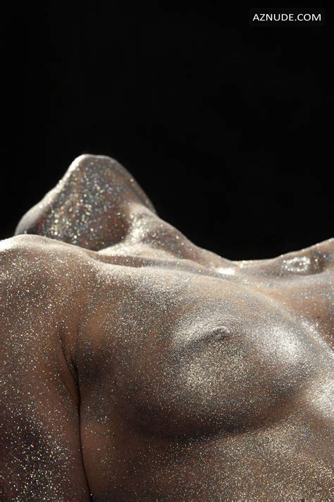 Oksana Chucha Poses Naked Covered With Glitter In A New Photoshoot By