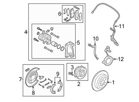 kia sorento sensor abs speed wheel wd wd sorento left wd wo cable