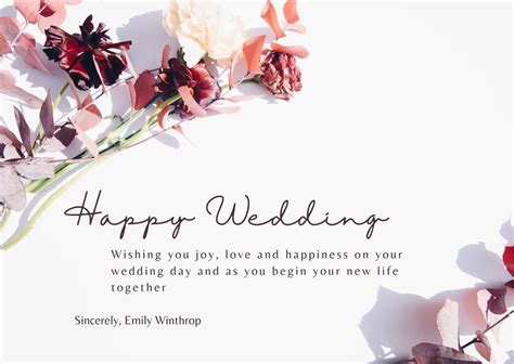 wedding wishes   write   wedding card examples tips