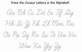 Cursive Alphabet Tracing Worksheets sketch template