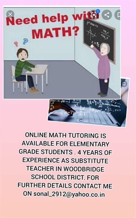 Math Tutoring Woodbridge Nj Patch