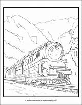 Coloring Railroad Book Pages Posters Helens St America Pacific Drawing Union Mount Poster Getdrawings Tracks Books Blank Pomegranate Zoom Click sketch template