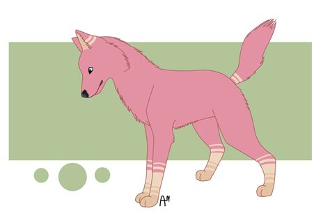 pink wolfiie  aerwa  deviantart