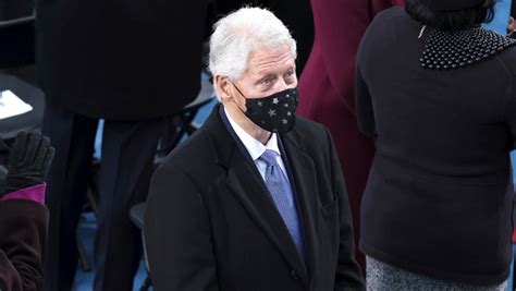 bill clinton caught sleeping during joe biden s inauguration see pics