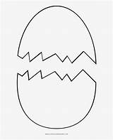 Ovo Egg Cracked Pngkit Quebrado sketch template