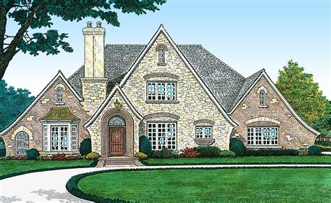 exclusive french country house plan  rec room fm architectural designs house plans