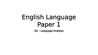 aqa gcse english language paper  lessons  practice paper