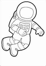 Preschool Astronaut Space Coloring Pages Theme Spazio Craft Attività Worksheets Classroom Suit Lo Celeste Kindergarten Tema Idee Dello Spaziali Astronomia sketch template