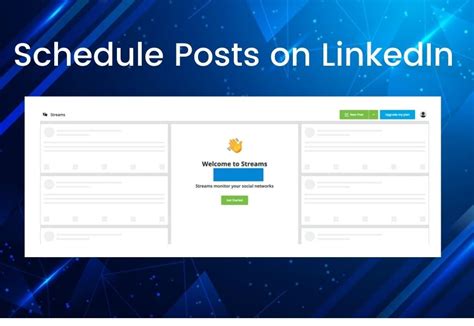 schedule posts  linkedin socialappshq