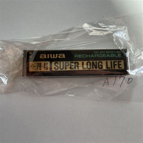 operation   verification aiwa aiwa chewing gum battery rechargeable battery pb  dc