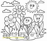 Coloring Pages May April Showers Flowers Printable Bring Spring Kids Sheets Print Sheet Flower Pdf Color Template Books Basket Book sketch template