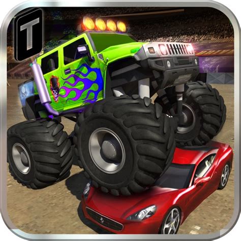 monster truck speed stunts   tapinator