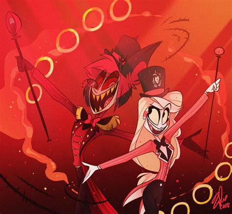 Alastor And Charlie From Vivziepop S Series The Hazbin