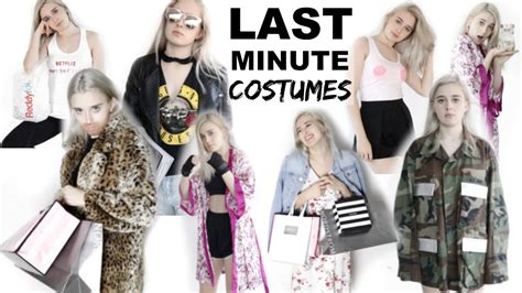 minute halloween costume ideas easy fast youtube