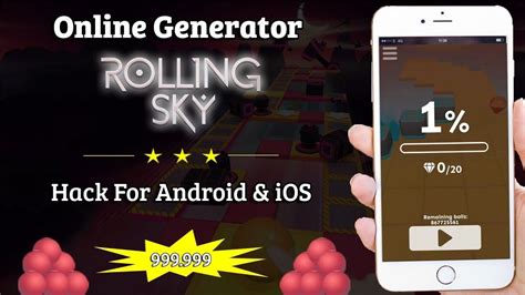 rolling sky hack unlimited pinballs ios android cheat rolling sky hack