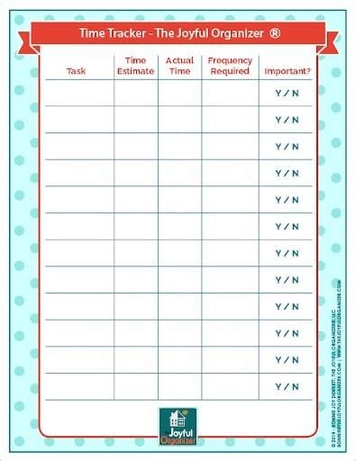 time management worksheet  students adults